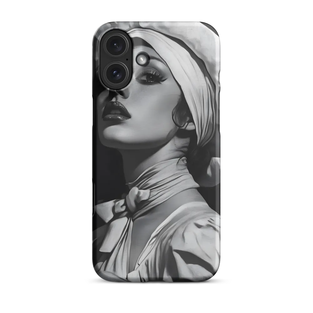 Timeless Elegance: A Charcoal Portrait of Grace