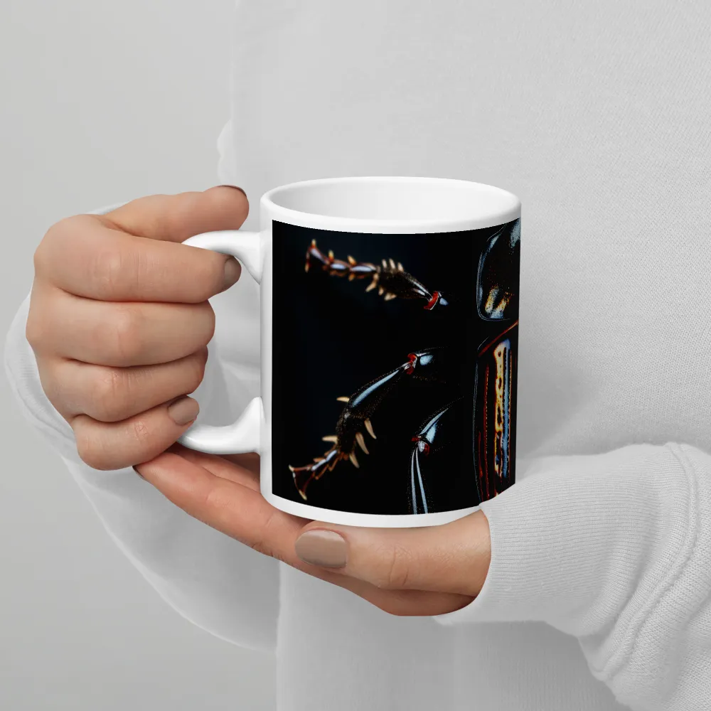 Luminous Insect Majesty | Mug with White inside | 11 oz