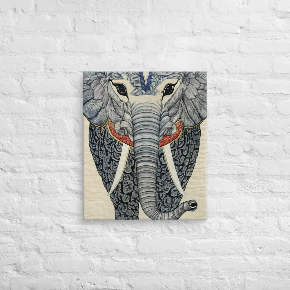 Majesty of the Elephant | Canvas | 20″×24″