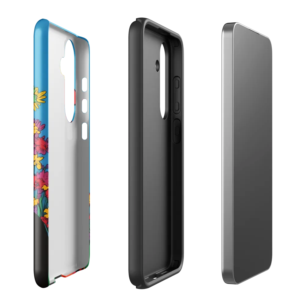 Botanical Elegance | Phone Case |  S24 Plus | Tough Case | Glossy