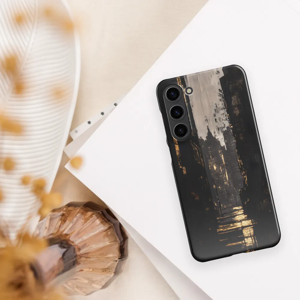 Whispers of Gold | Phone Case |  S23 Plus | Snap Case | Glossy