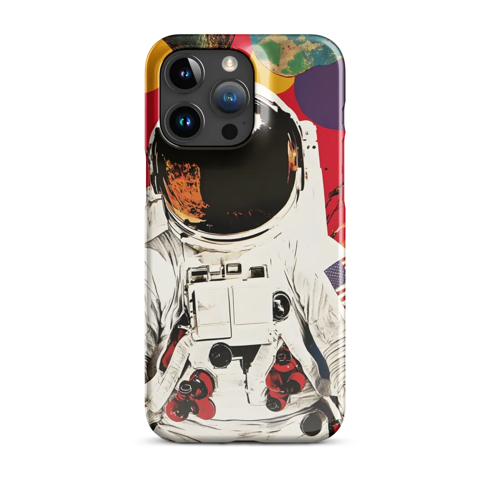 Cosmic Exploration: The Astronaut's Journey | Phone Case |  15 Pro Max | Snap Case | Glossy