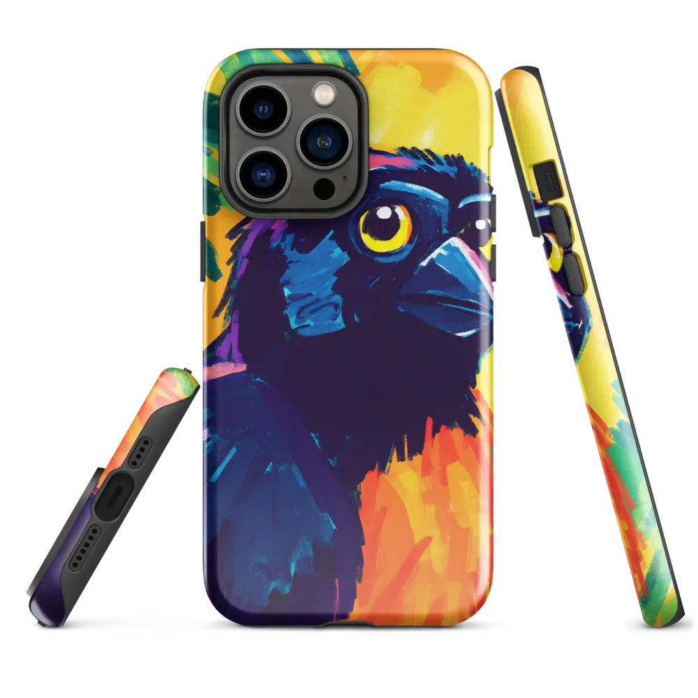 Vivid Avian Encounter