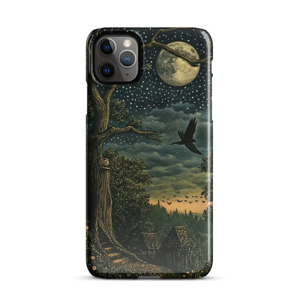 Mystical Nightscape Under the Full Moon | Phone Case |  11 Pro Max | Snap Case | Glossy