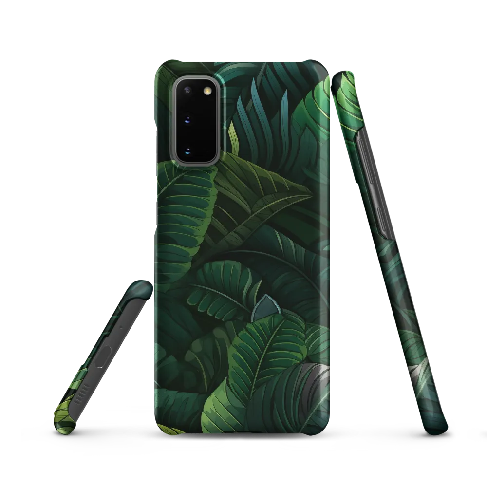Lush Canopy: A Tropical Foliage Study
