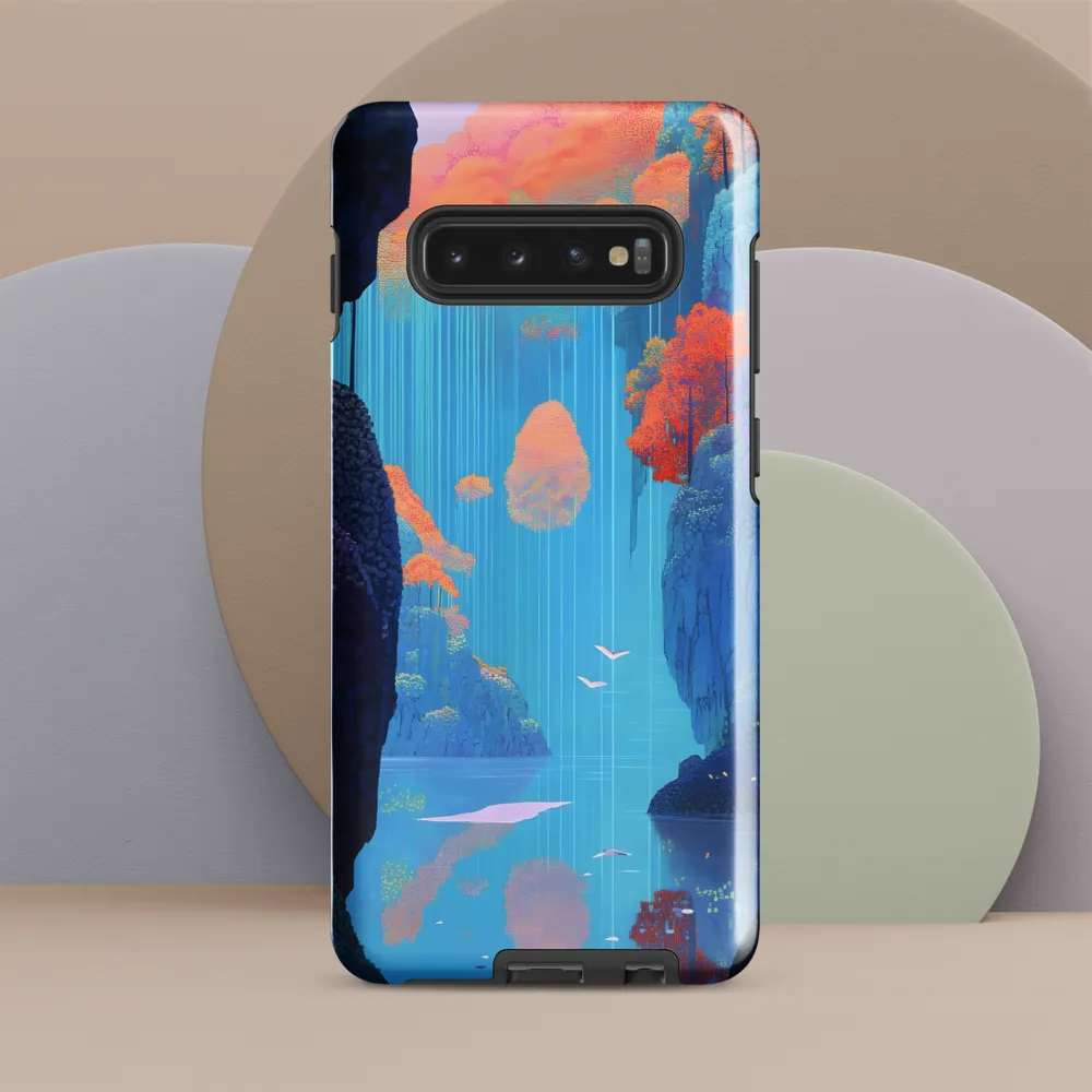 Whispers of a Surreal Cascade | Phone Case |  S10 Plus | Tough Case | Glossy