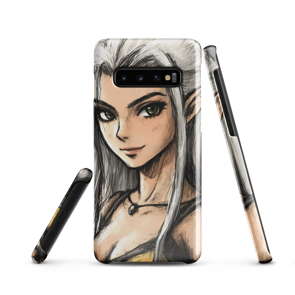 Ethereal Elegance: The Elf's Portrait