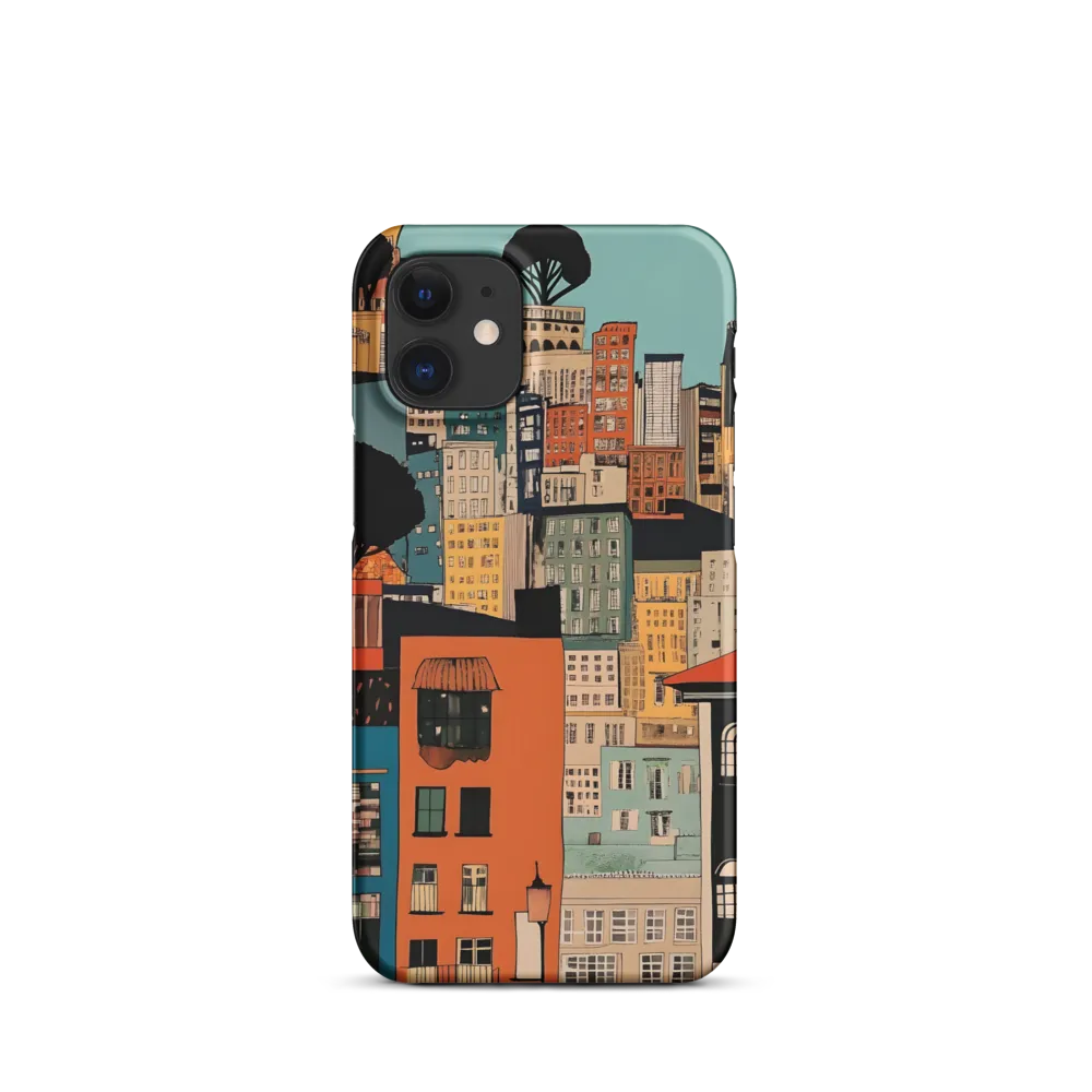 Urban Fusion: A Colorful Cityscape