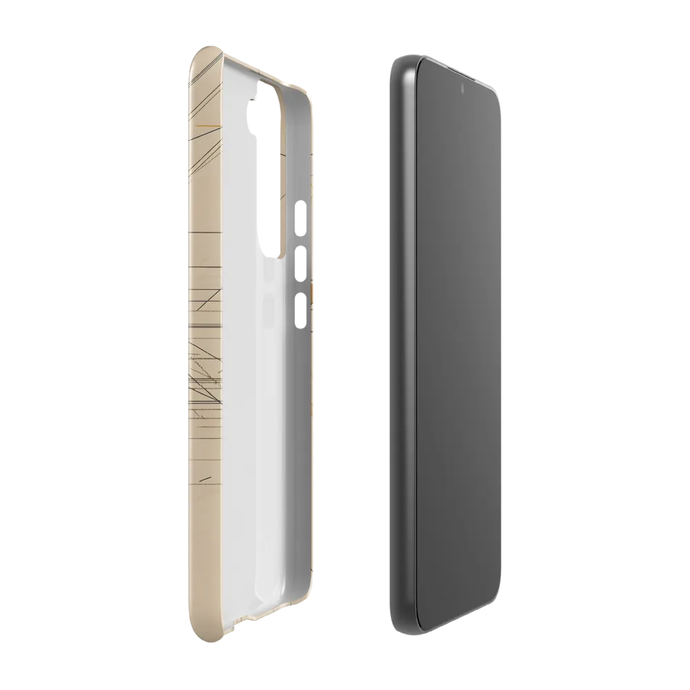 Abstract Profile: A Minimalist Exploration | Phone Case |  S22 Plus | Snap Case | Glossy