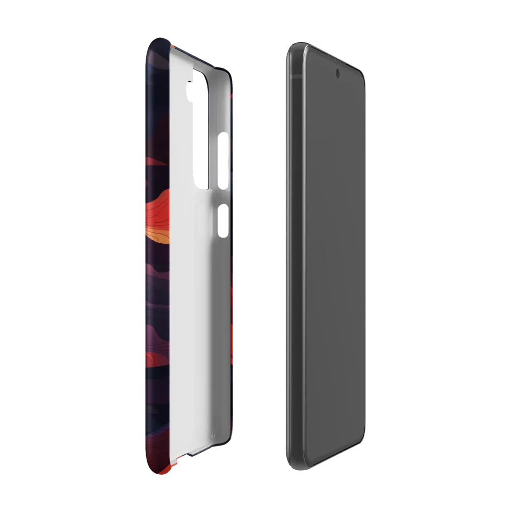 Ethereal Waves of Color | Phone Case |  S21 FE | Snap Case | Matte