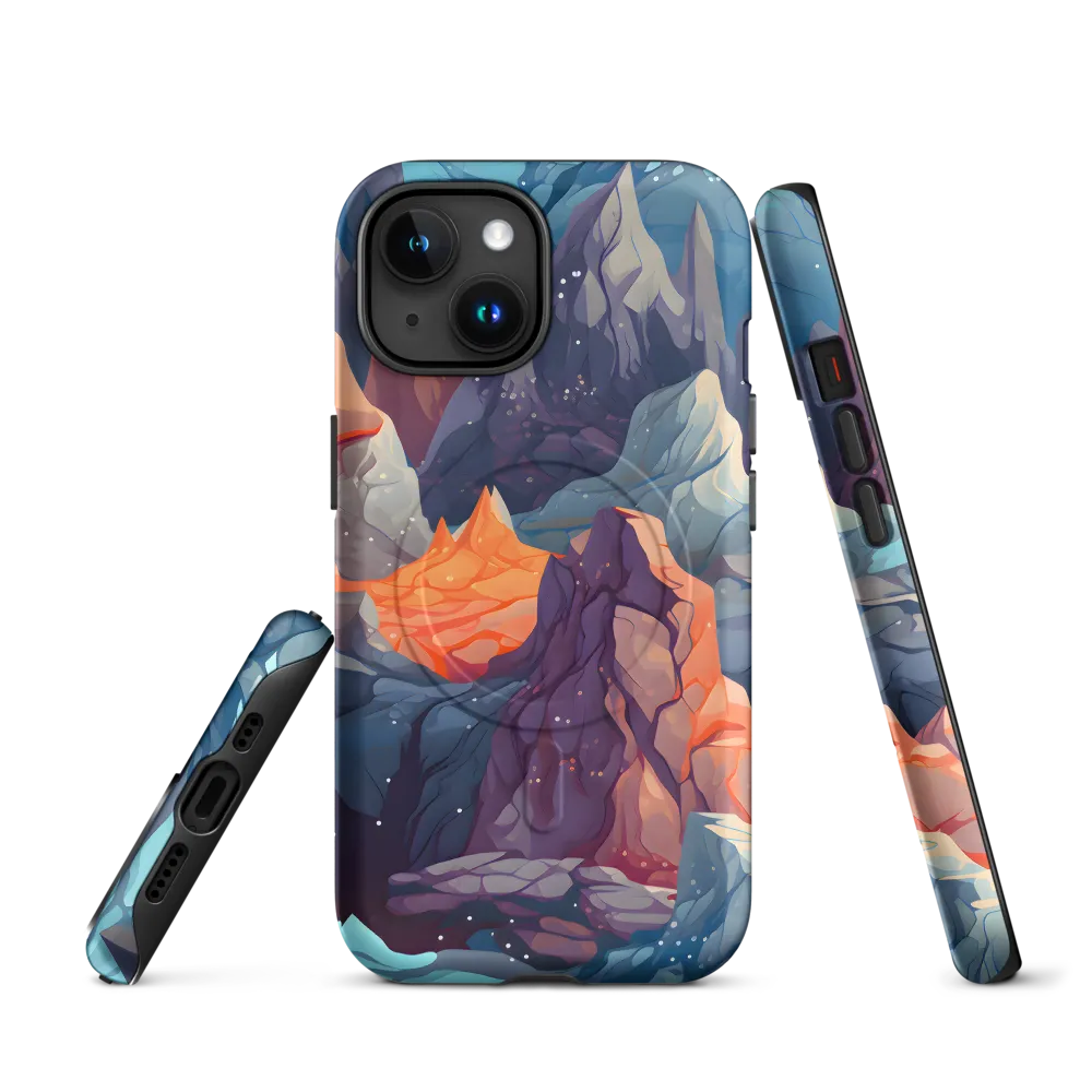 Mystical Peaks of Imagination | Phone Case |  15 | MagSafe® Tough Case | Matte