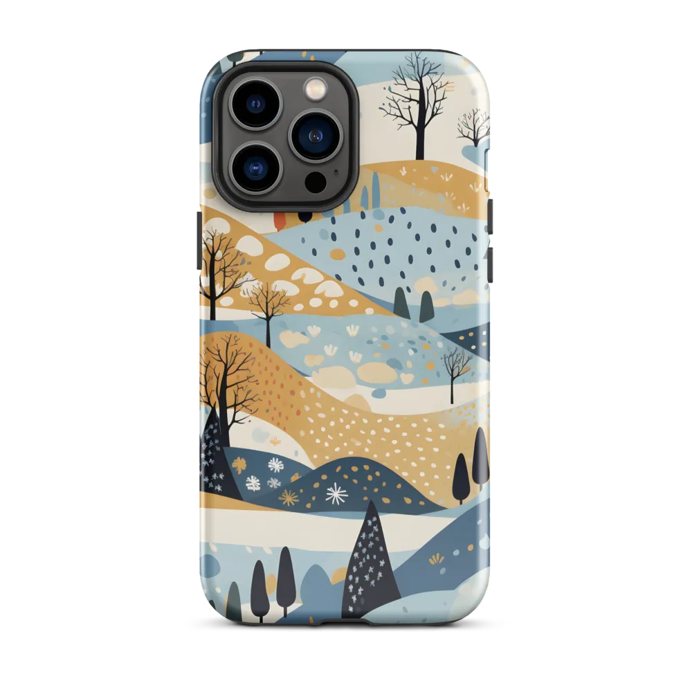 Whispers of a Playful Landscape | Phone Case |  13 Pro Max | Tough Case | Glossy