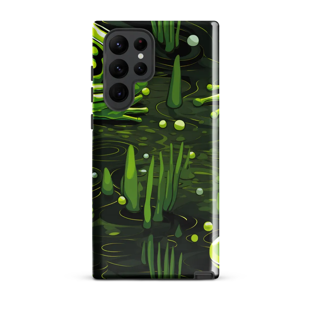 Green Harmony: Life Beneath the Surface