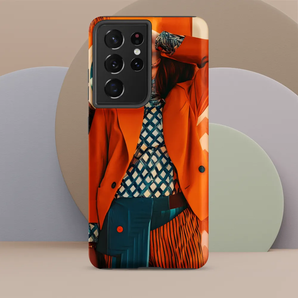 Vibrant Interplay: A Fusion of Fashion and Nature