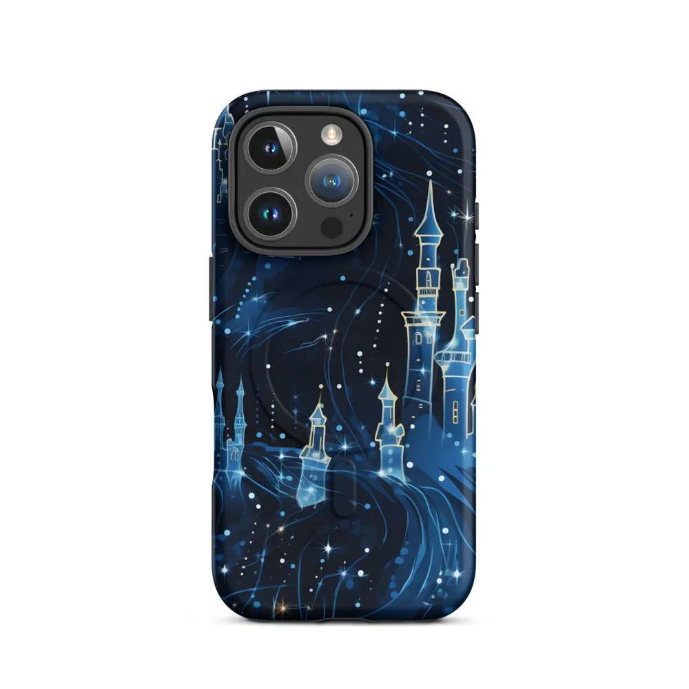 Dreamy Castles in a Starry Sky | Phone Case |  16 Pro | MagSafe® Tough Case | Matte
