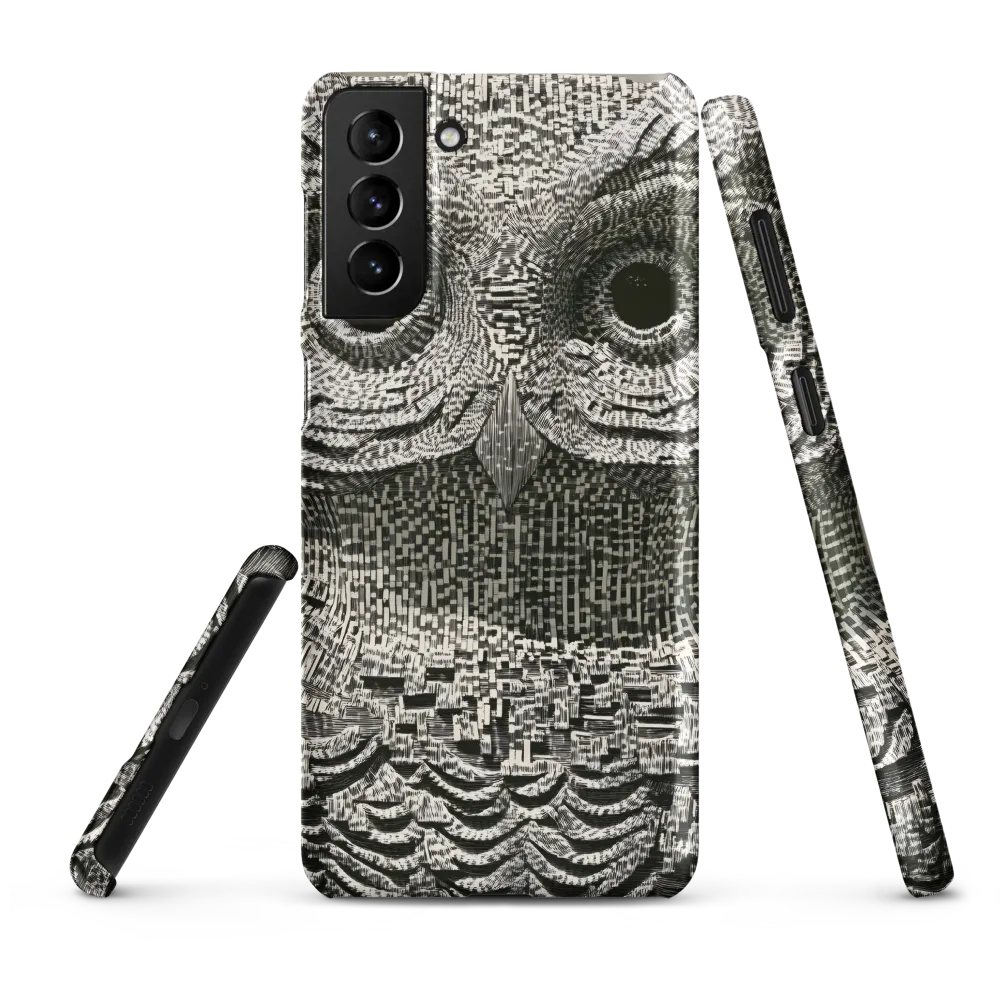 Intricate Owl of Textures