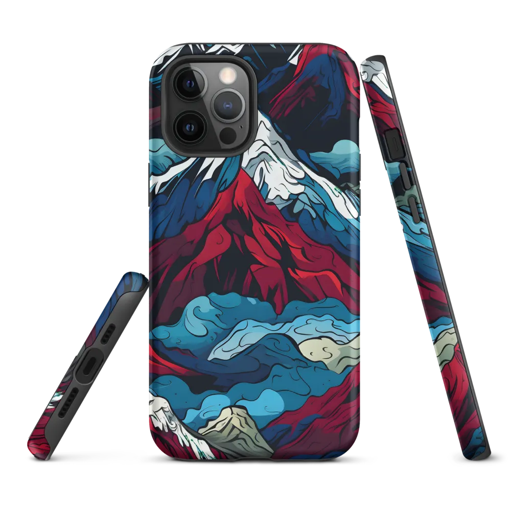 Mountain Majesty: An Abstract Voyage