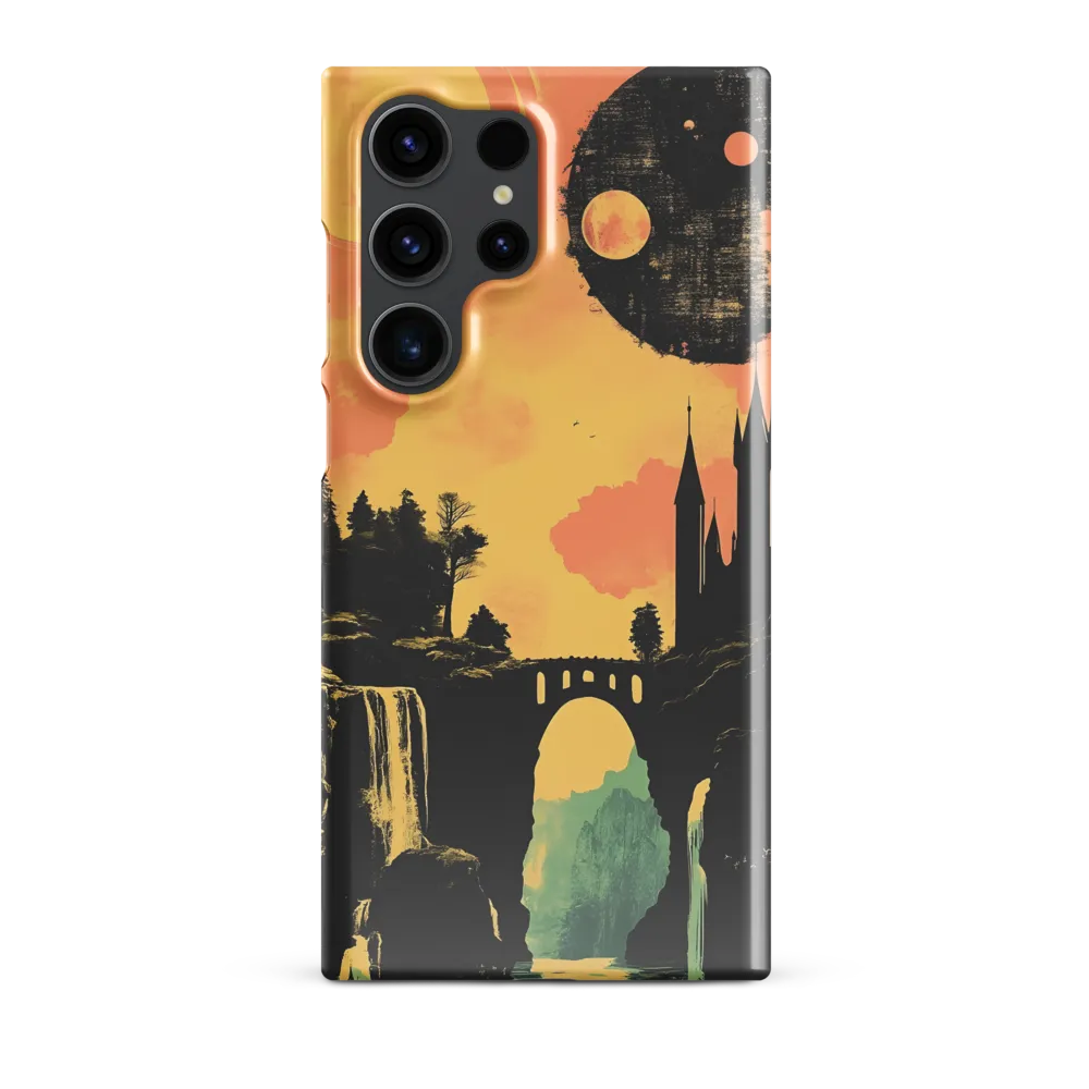 The Enchanted Bridge | Phone Case |  S23 Ultra | Snap Case | Glossy