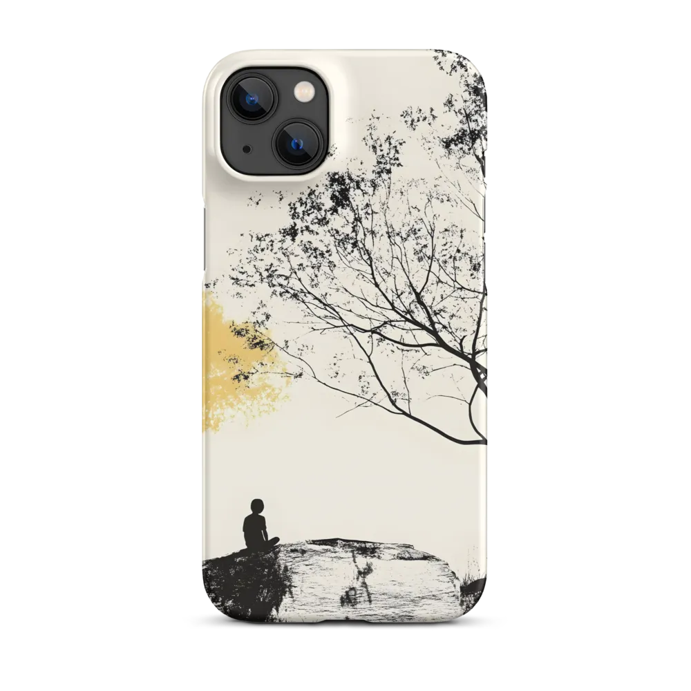 Whispers of Solitude | Phone Case |  14 Plus | Snap Case | Matte