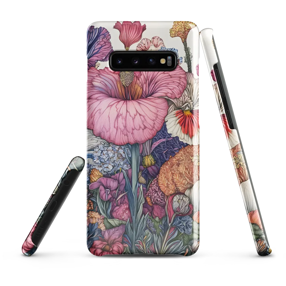 Blooming Opulence | Phone Case |  S10 Plus | Snap Case | Glossy