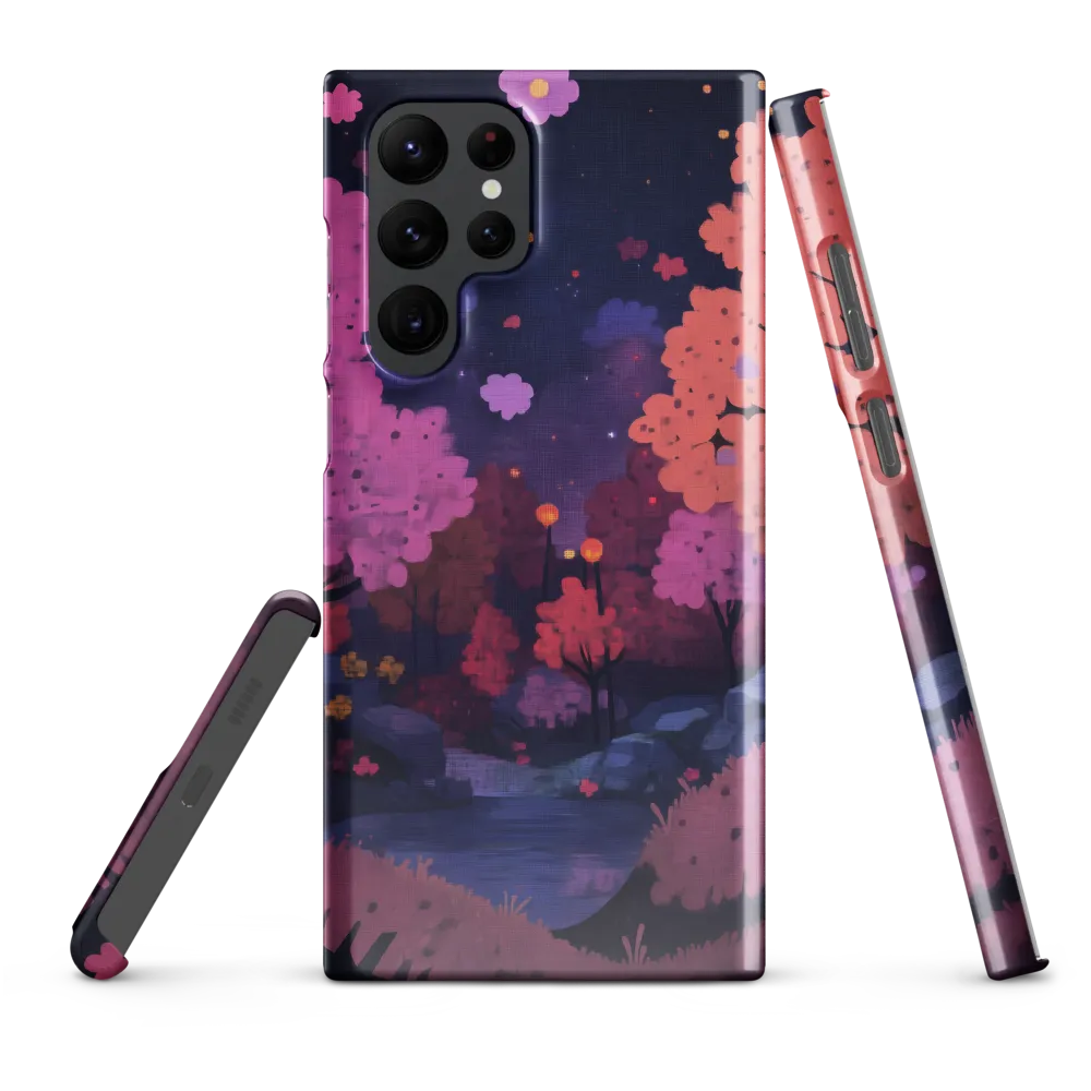 Whispers of Spring: A Serene Landscape | Phone Case |  S22 Ultra | Snap Case | Glossy