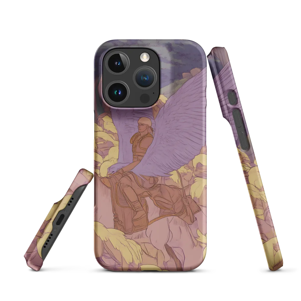 The Winged Guardian | Phone Case |  16 Pro | Snap Case | Matte