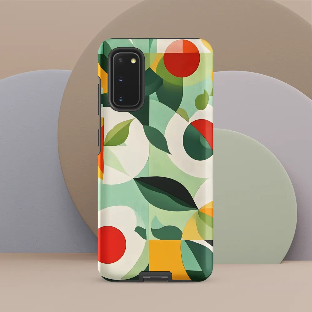 Harmony in Shapes: A Playful Abstract Design
