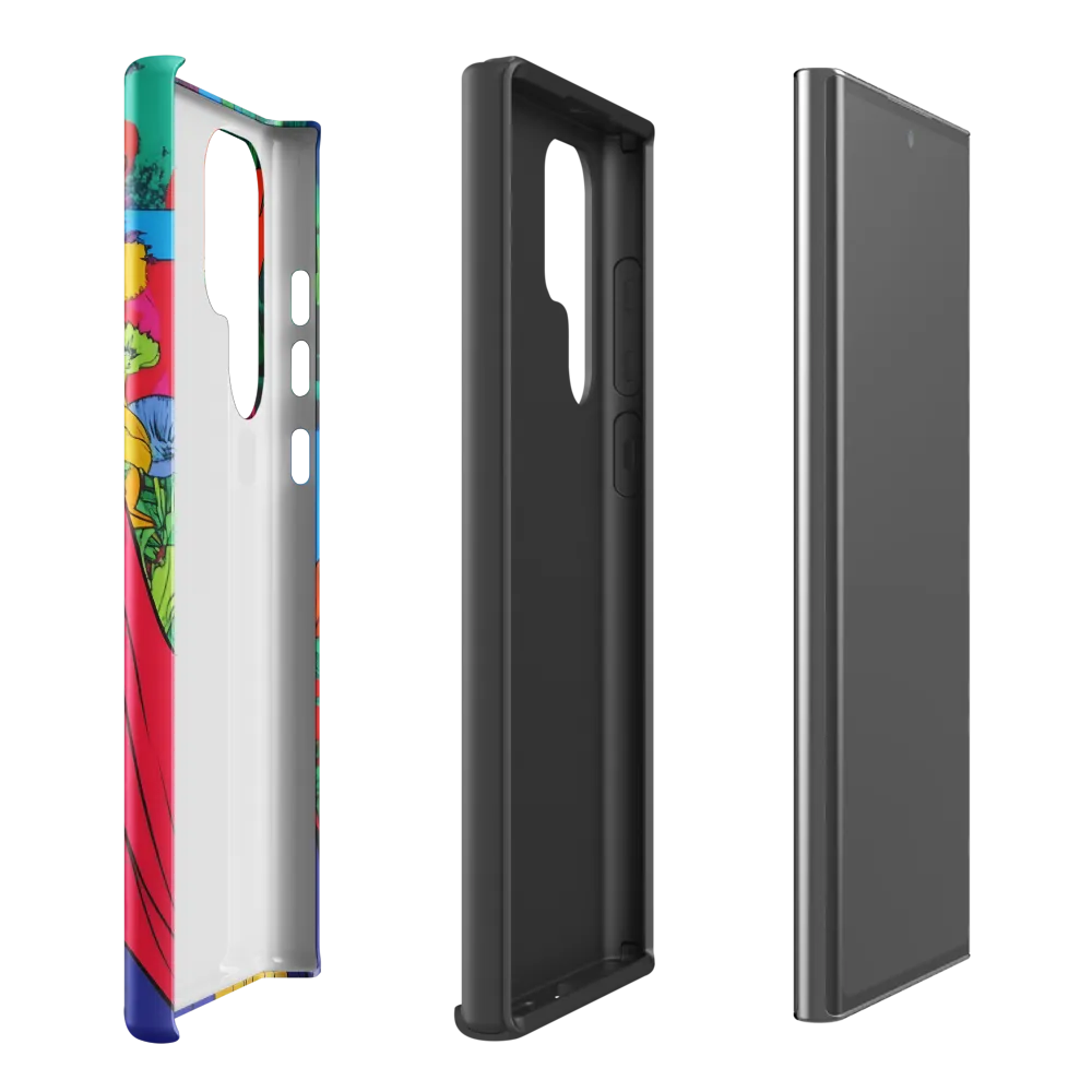 Crowned Surrealism | Phone Case |  S22 Ultra | Tough Case | Glossy