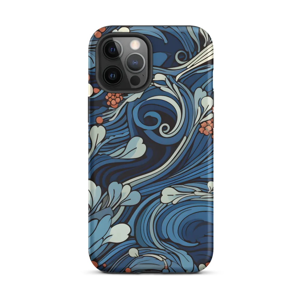 Nature's Elegance: An Oceanic Tapestry | Phone Case |  12 Pro Max | Tough Case | Matte