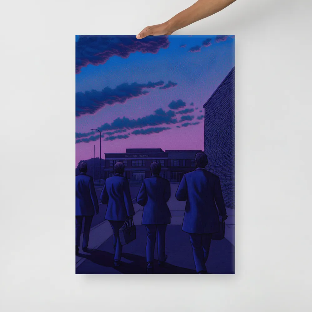 The Twilight Stroll | Canvas | 24″×36″