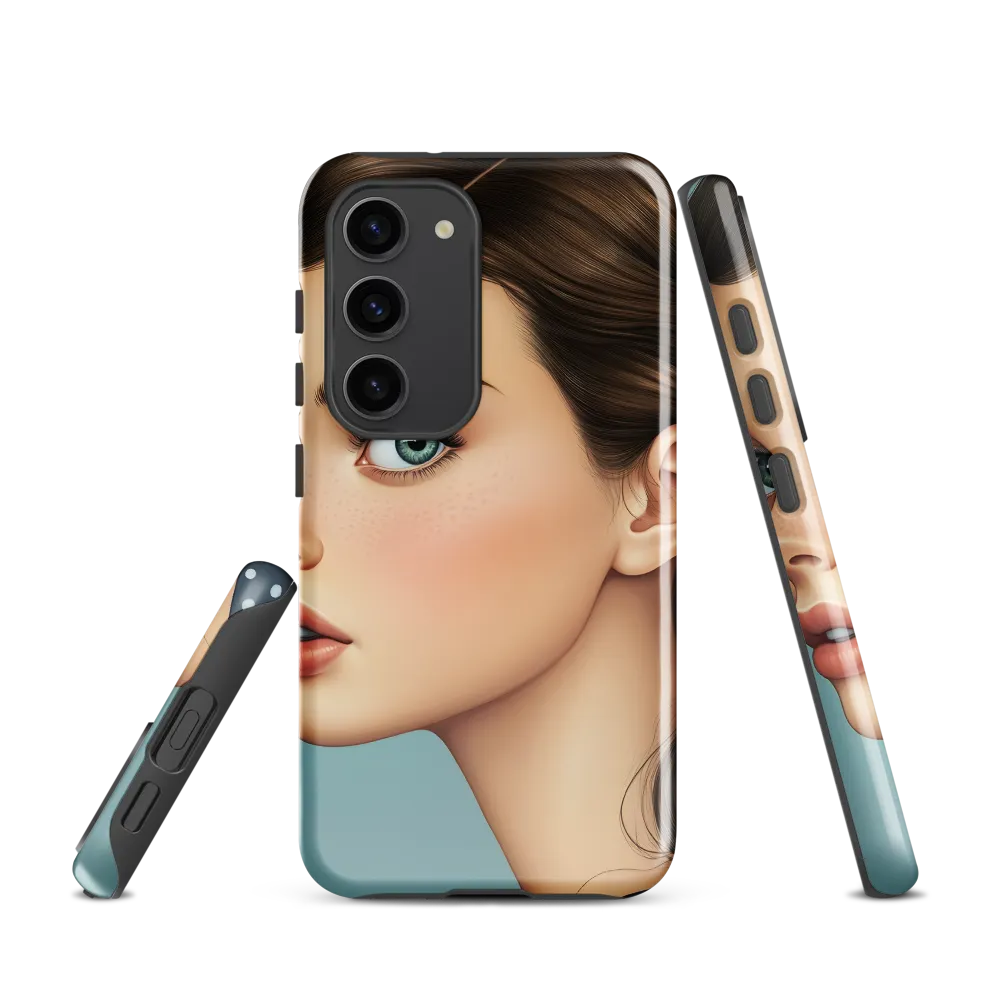 Captivating Gaze: A Modern Portrait