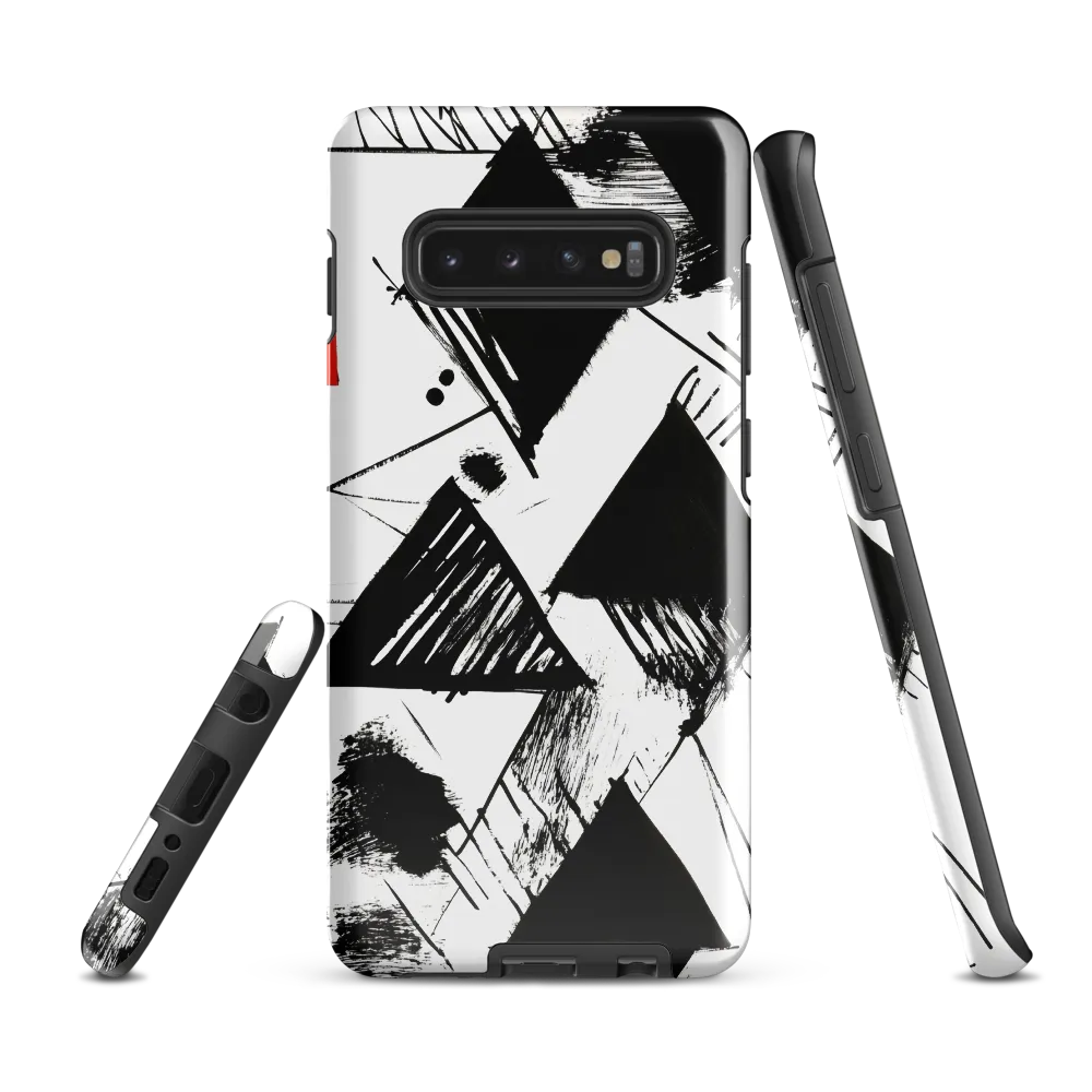 Dynamic Geometric Harmony | Phone Case |  S10 Plus | Tough Case | Glossy