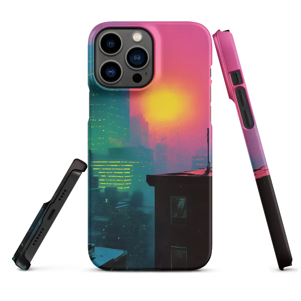 Neon Horizon | Phone Case |  13 Pro Max | Snap Case | Matte