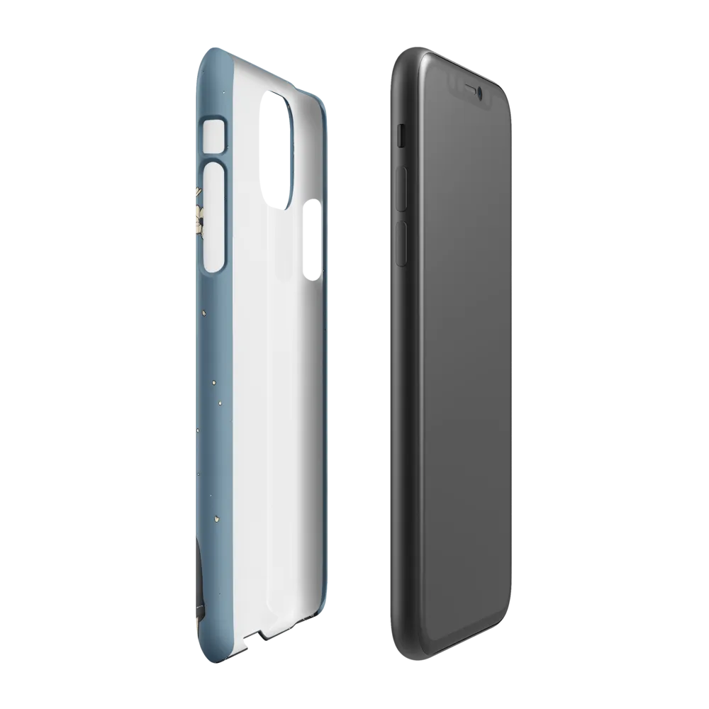 Floral Serenity: A Portrait of Tranquility | Phone Case |  11 | Snap Case | Glossy