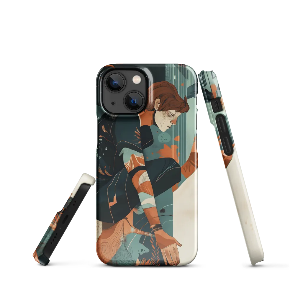 Harmony in Contemplation | Phone Case |  13 Mini | Snap Case | Glossy