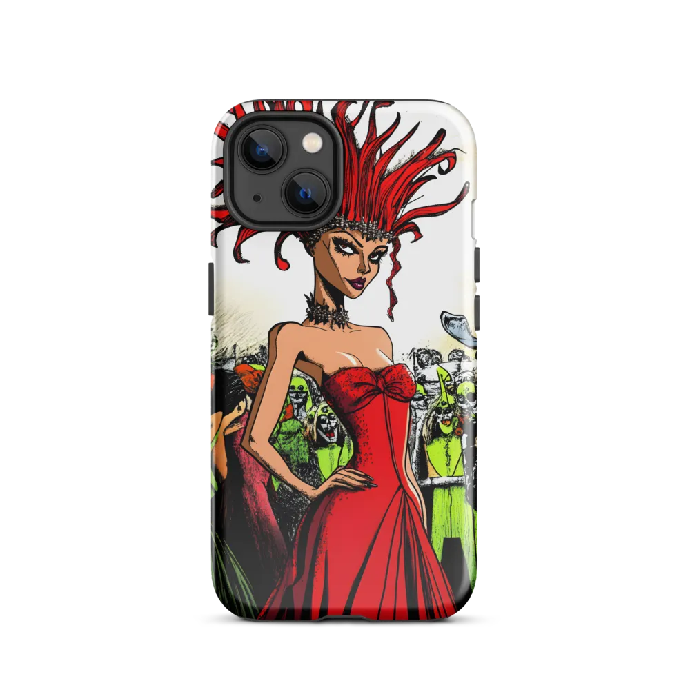 Fiery Elegance: A Fashion Statement