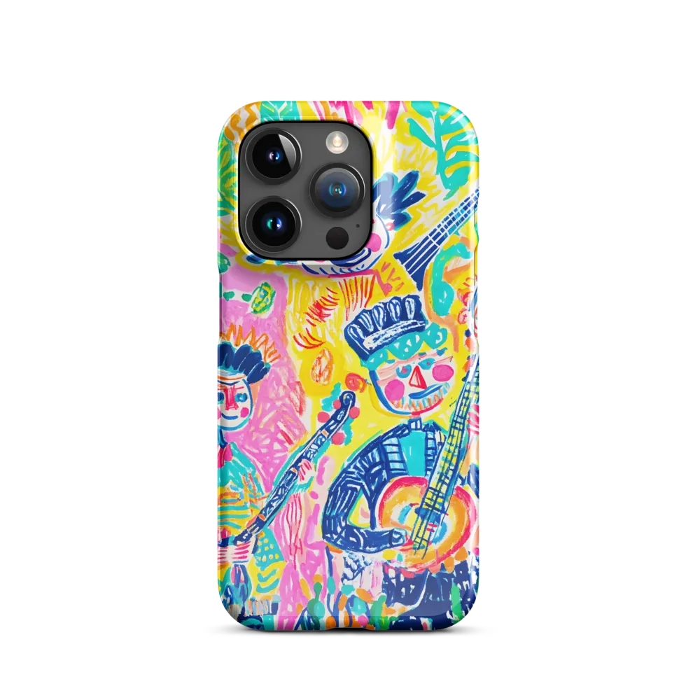 Joyful Duet: A Celebration of Music | Phone Case |  15 Pro | Snap Case | Glossy