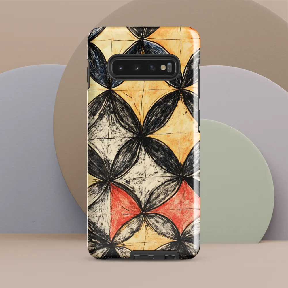 Geometric Harmony | Phone Case |  S10 Plus | Tough Case | Glossy