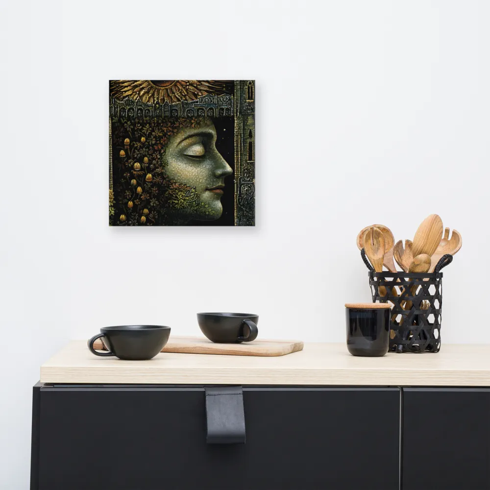 Nature’s Embrace: The Infinite Connection | Canvas | 12″×12″