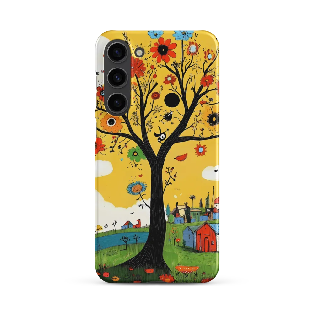 Whimsical Blooms of Life | Phone Case |  S23 Plus | Snap Case | Matte