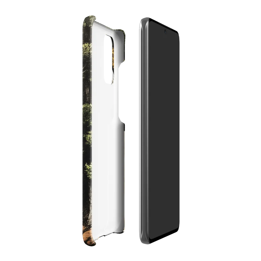 The Whispering Skull: A Surreal Encounter with Nature | Phone Case |  S20 Plus | Snap Case | Matte