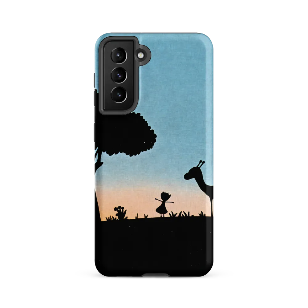 Curiosity in the Silhouette | Phone Case |  S21 FE | Tough Case | Matte