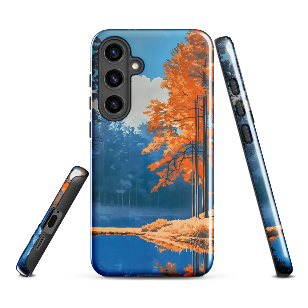 Mirror of Orange and Blue