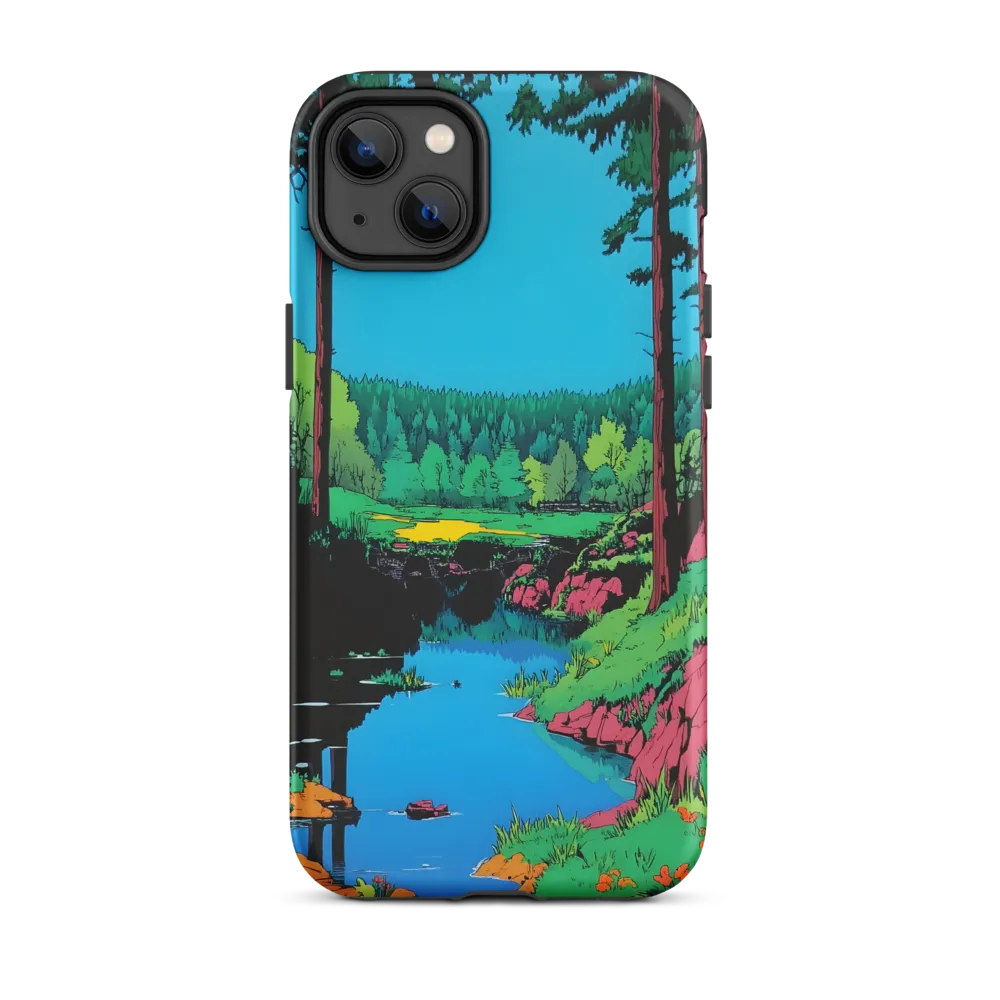 Tranquil Reflections: A Vibrant Landscape