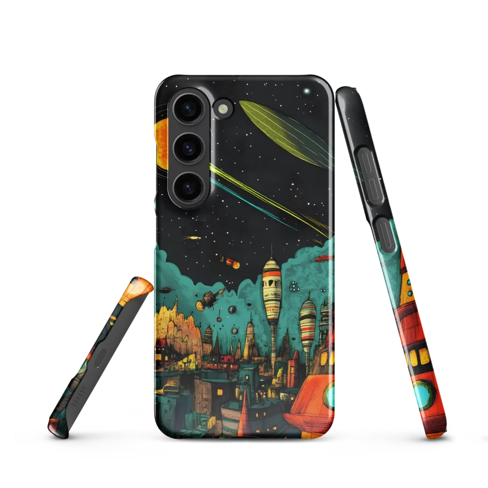 Galactic Cityscape: A Journey Through Imagination