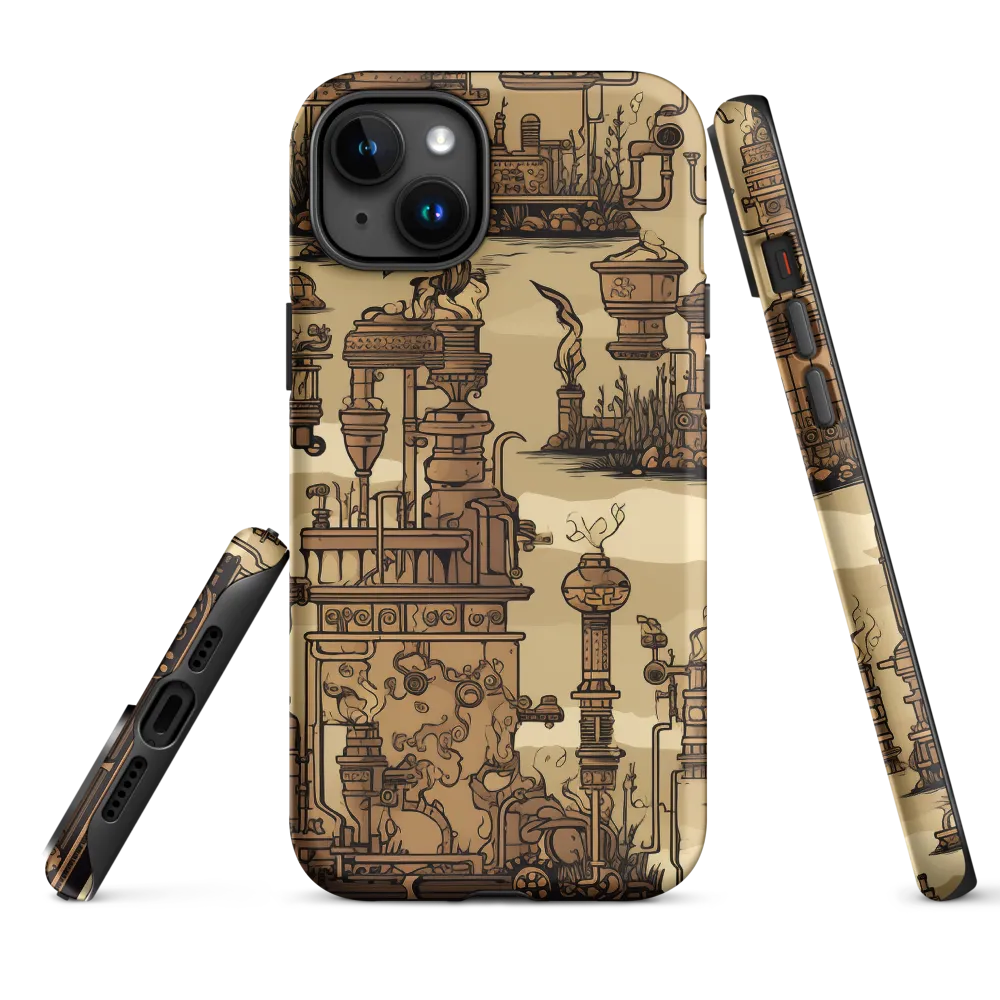 Whimsical Industrial Landscape