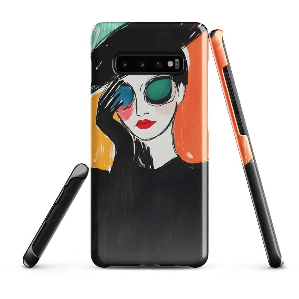 Elegance in Shadows | Phone Case |  S10 Plus | Snap Case | Glossy