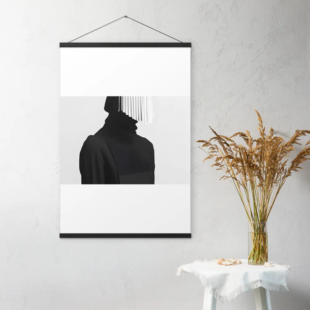 Veil of Mystery | Poster With Black Wood Hanger | 24″×36″
