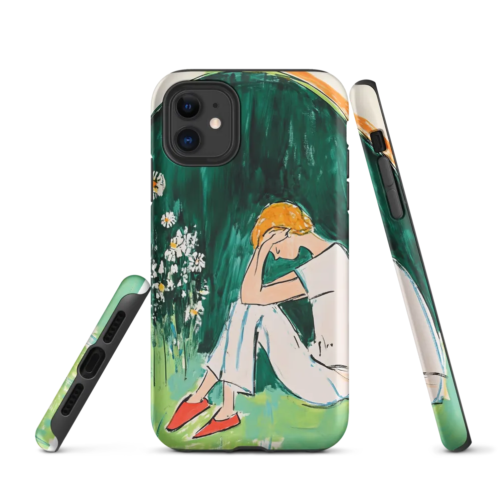 Silent Sorrow | Phone Case |  11 | Tough Case | Matte