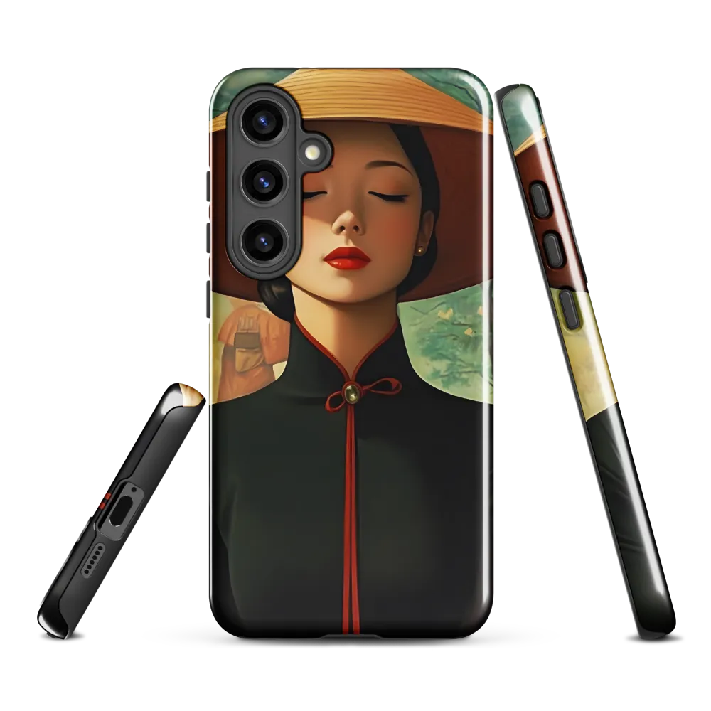 Elegance in Tranquility | Phone Case |  S24 Plus | Tough Case | Glossy